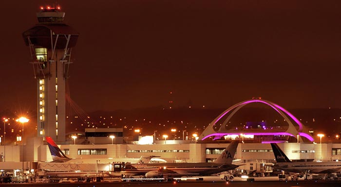 LAX at night  Jeff Miller